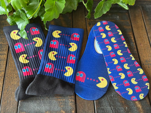 Pac Man (Inspired) His & Hers Socks