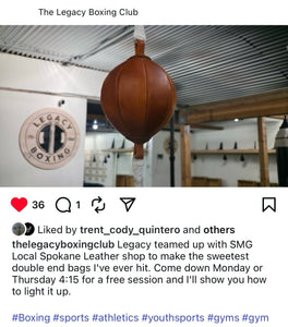 Legacy Boxing - Custom Leather Double End Ball