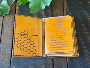 Bee Wallet/Passport/Journal Holder