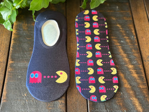 Pac Man (Inspired) No-Show Socks