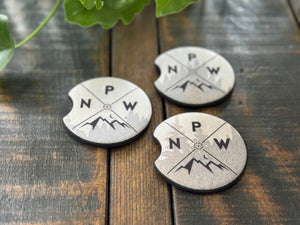 PNW Car Coasters