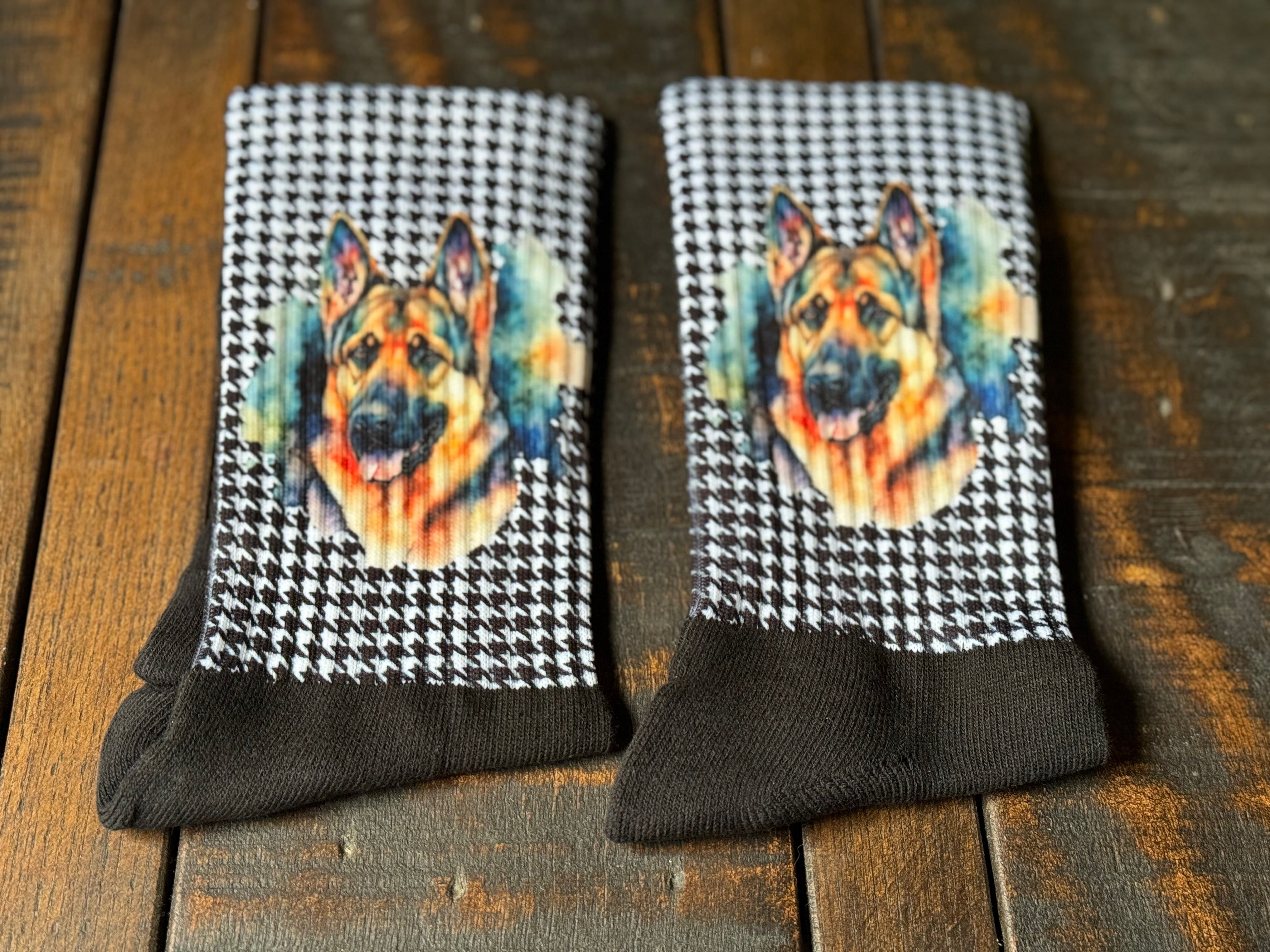 German Shepherd His & Hers Socks