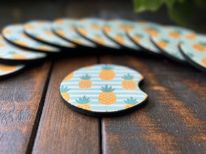 Pineapple Car Coasters