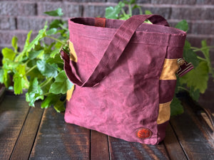 Waxed Duck Canvas Crossbody Tote