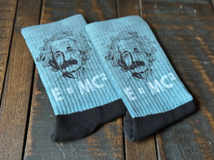 E=Mc2 Crew Socks