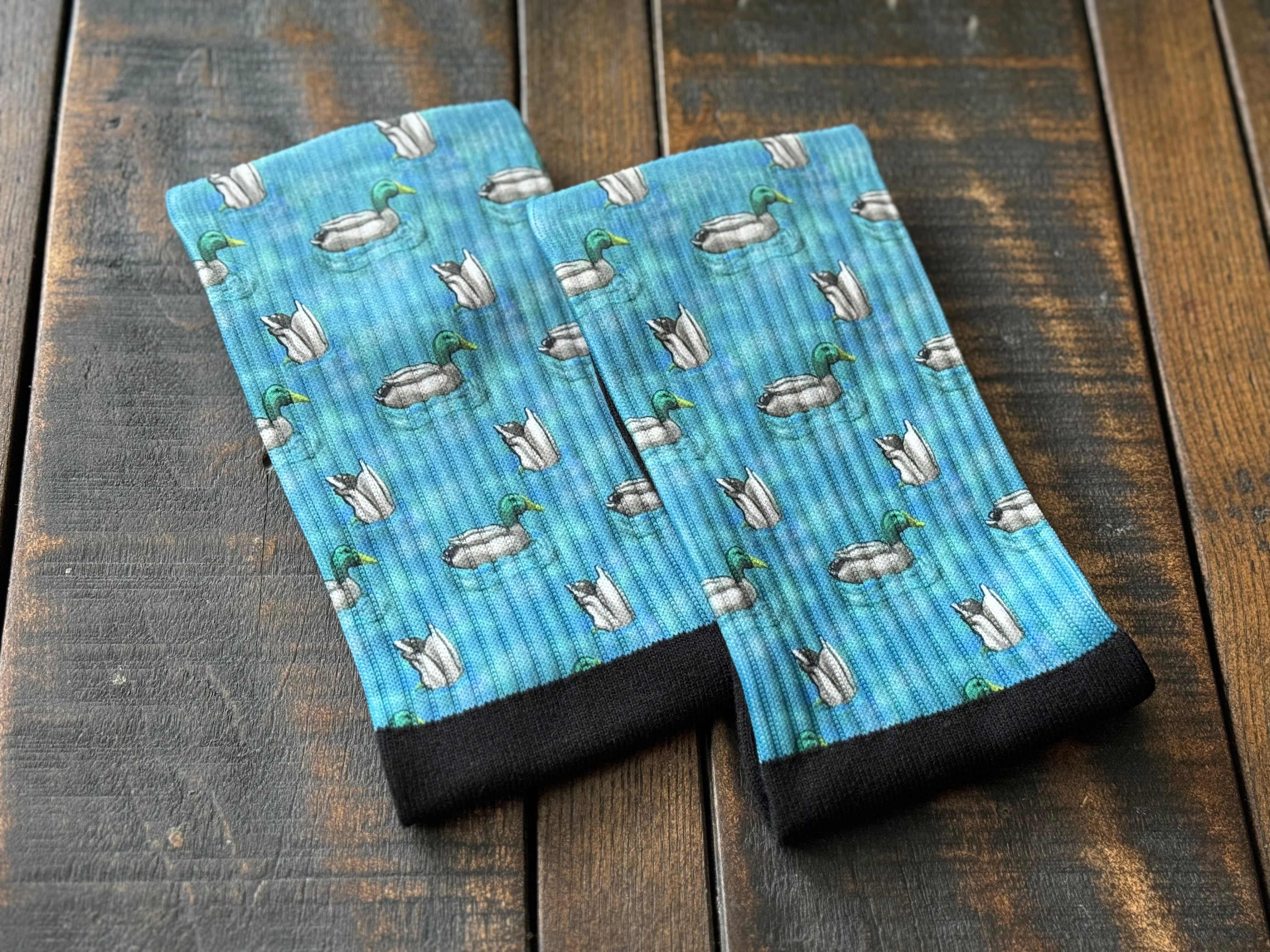 Mallard Duck Crew Socks