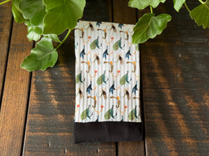 Fly Fishing Crew Socks (White)