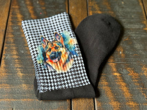 German Shepherd Crew Socks