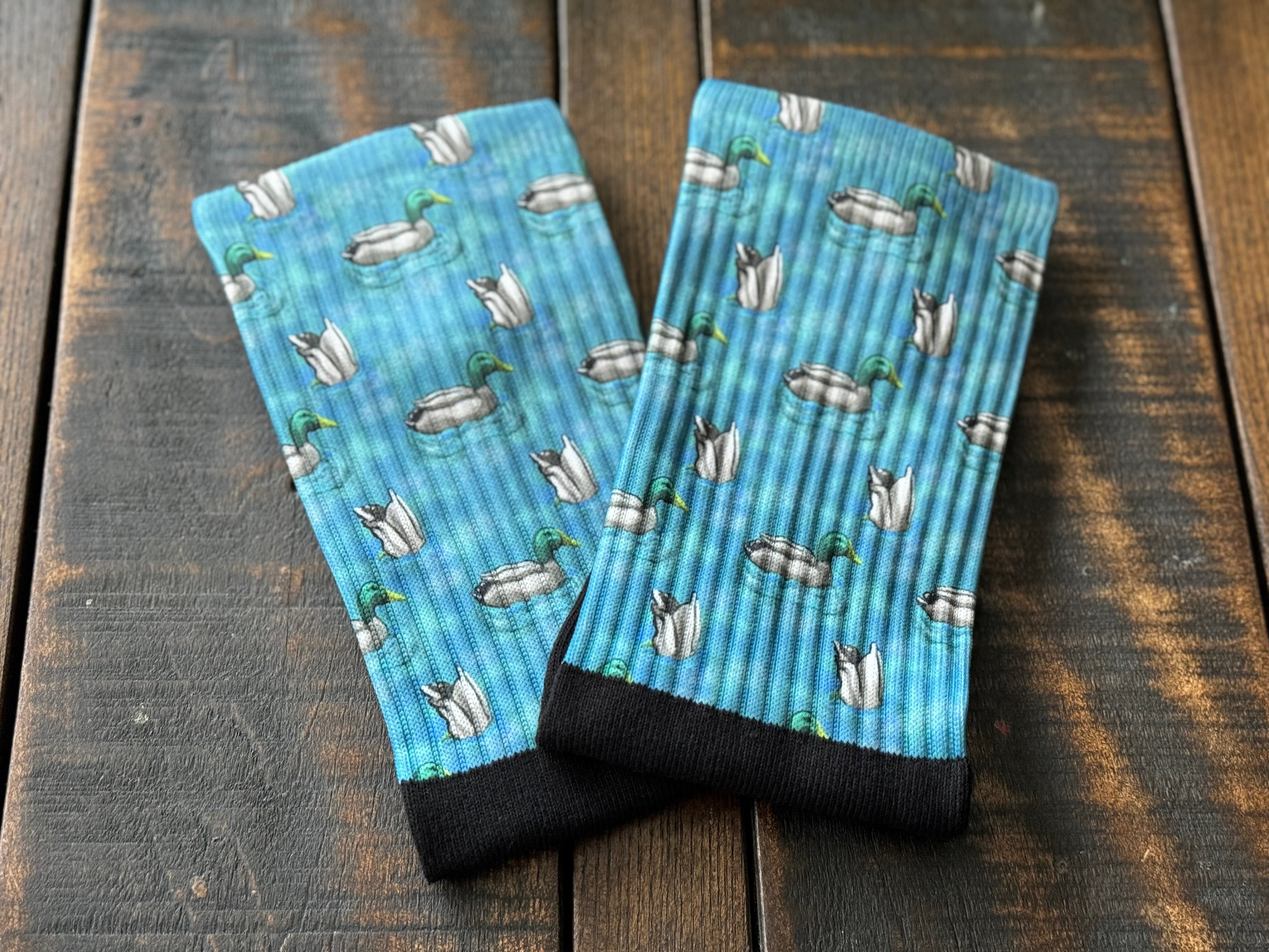 Mallard Duck Crew Socks