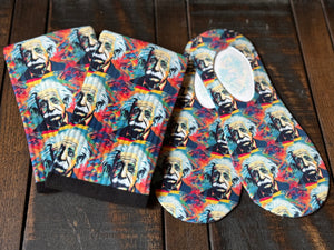 Albert Einstein His & Hers Socks