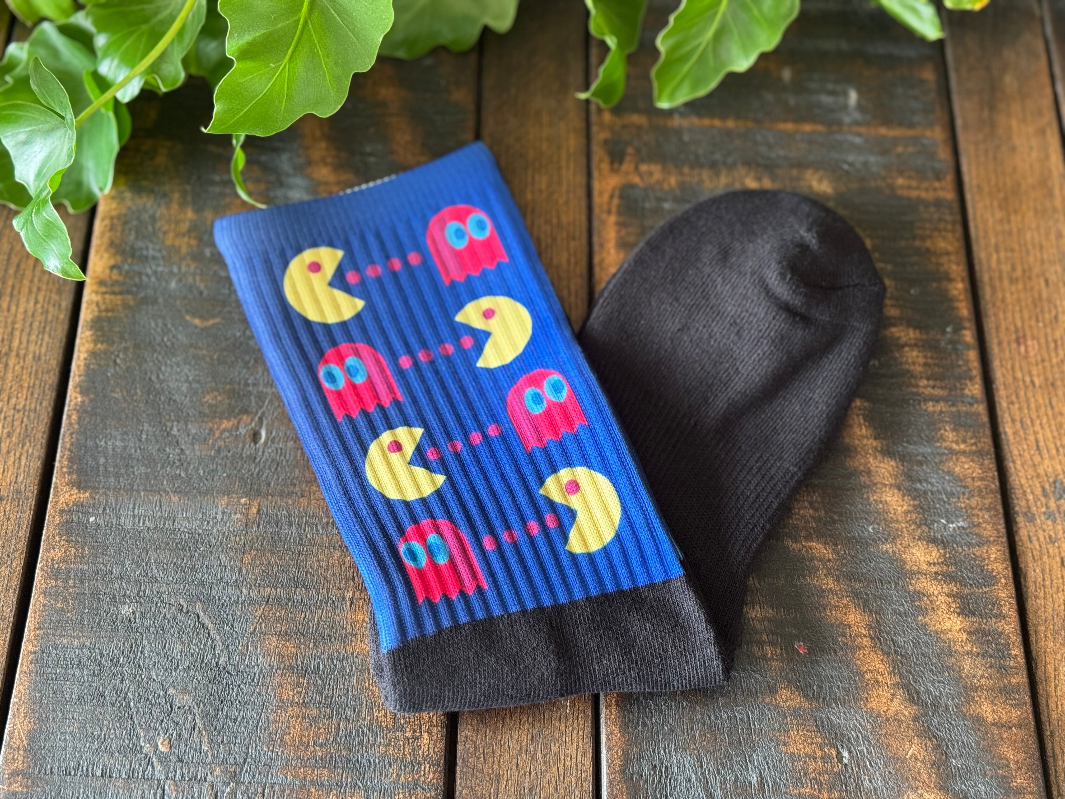 Pac Man (Inspired) Crew Socks