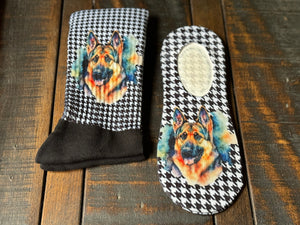 German Shepherd His & Hers Socks