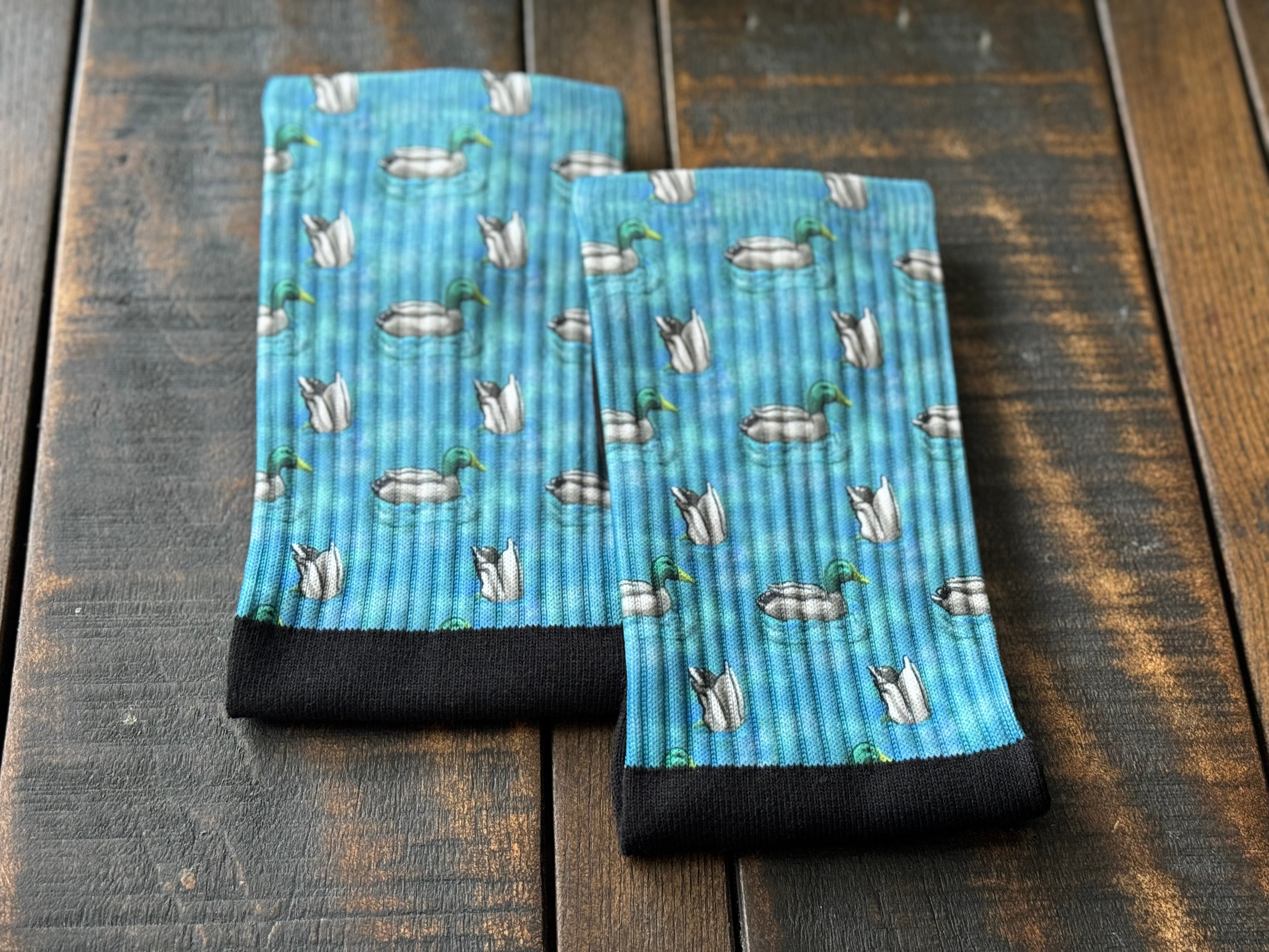 Mallard Duck Crew Socks