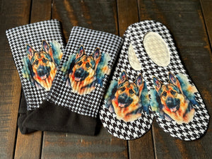 German Shepherd His & Hers Socks