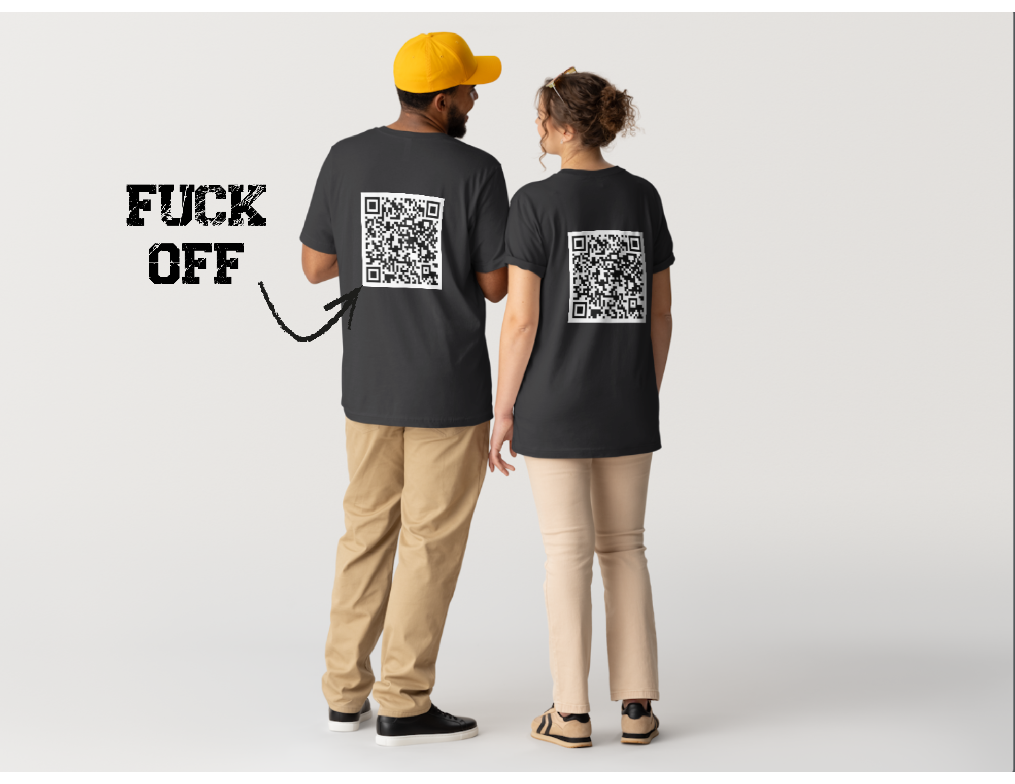 FUCK OFF (QR Code) - Shirt