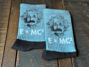 E=Mc2 Crew Socks