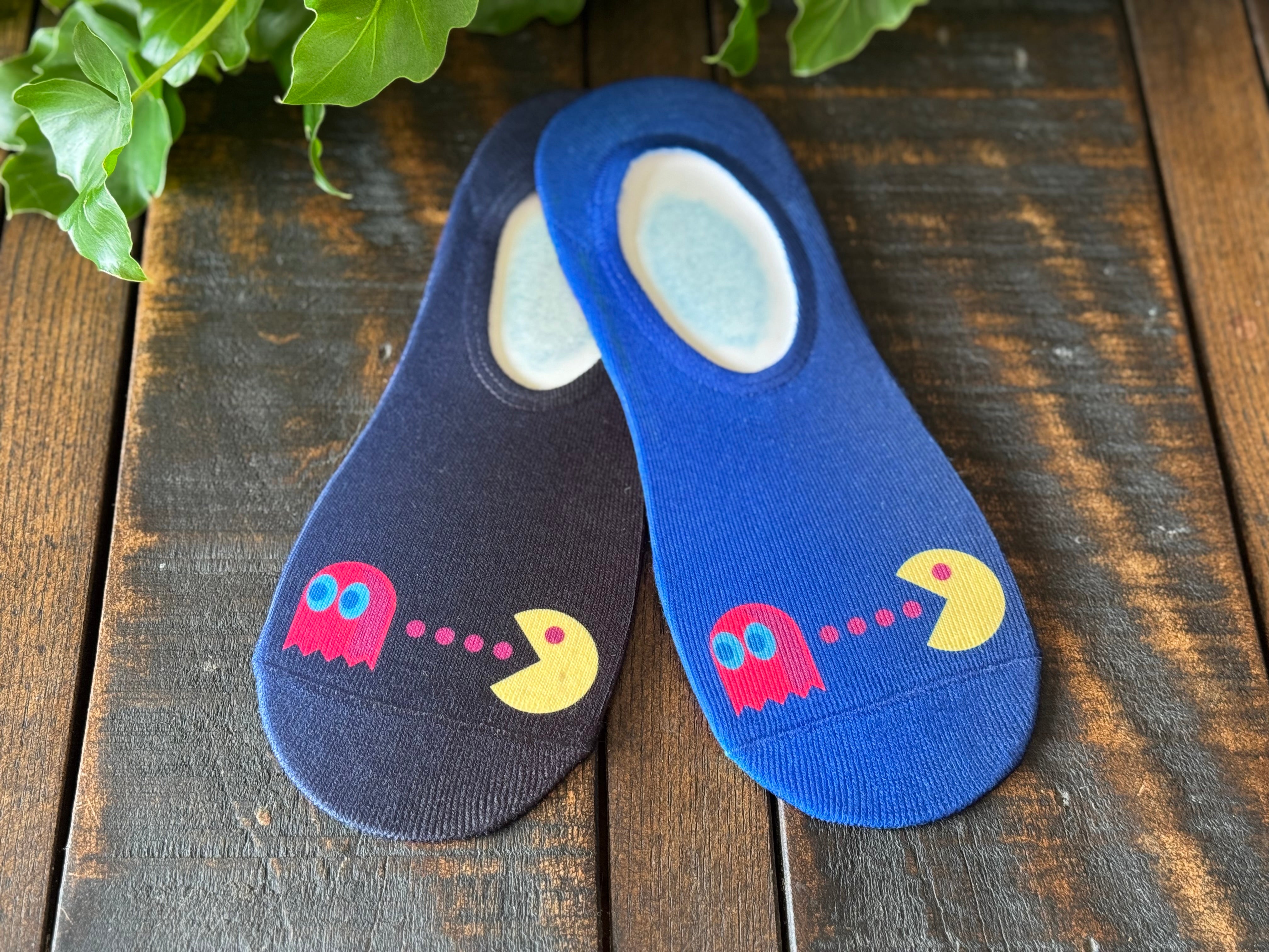 Pac Man (Inspired) No-Show Socks