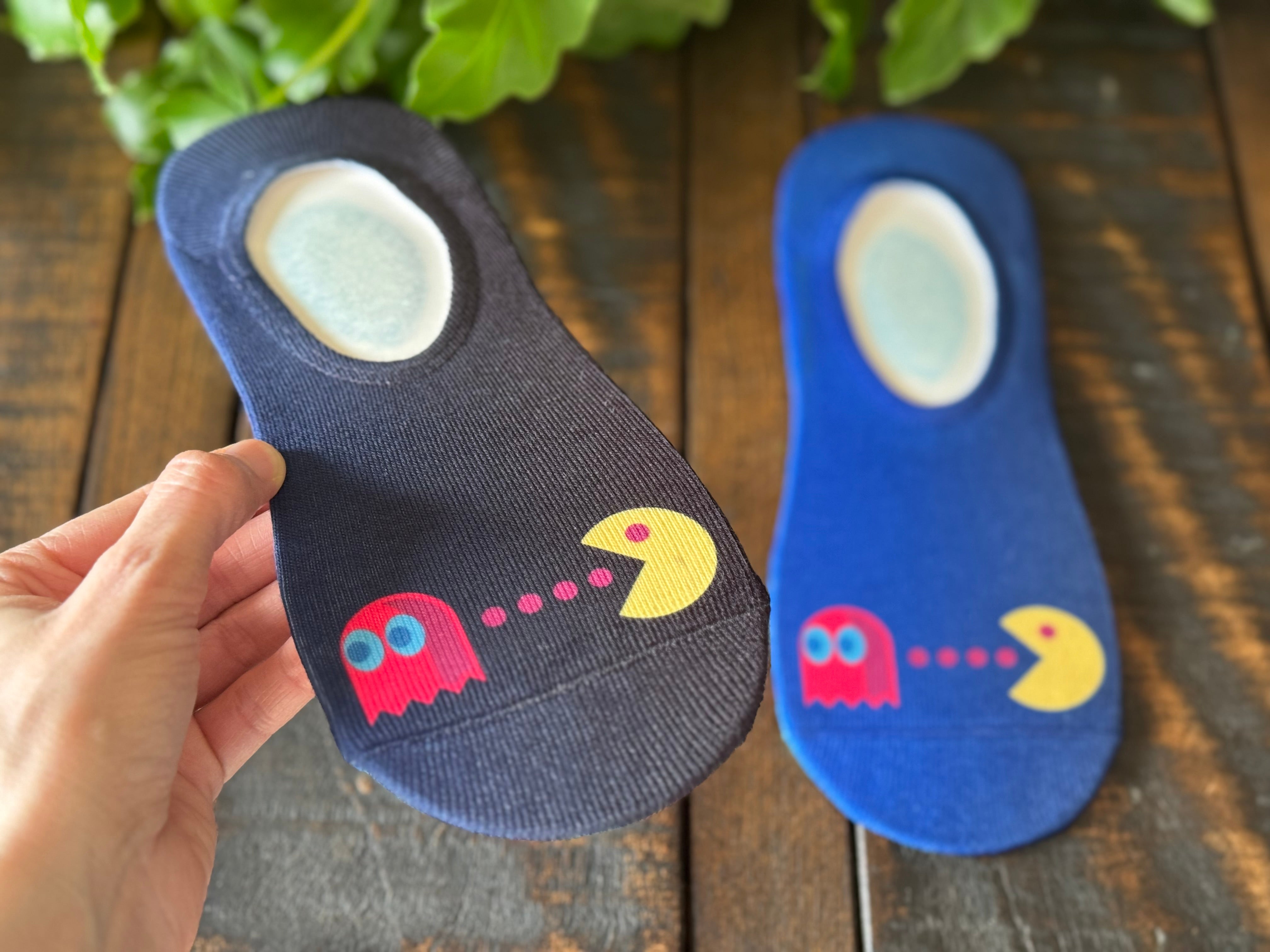 Pac Man (Inspired) No-Show Socks