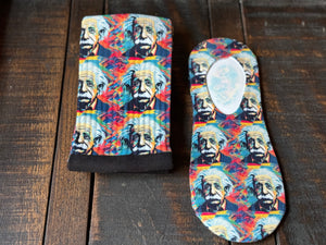 Albert Einstein His & Hers Socks