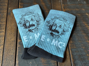 E=Mc2 Crew Socks