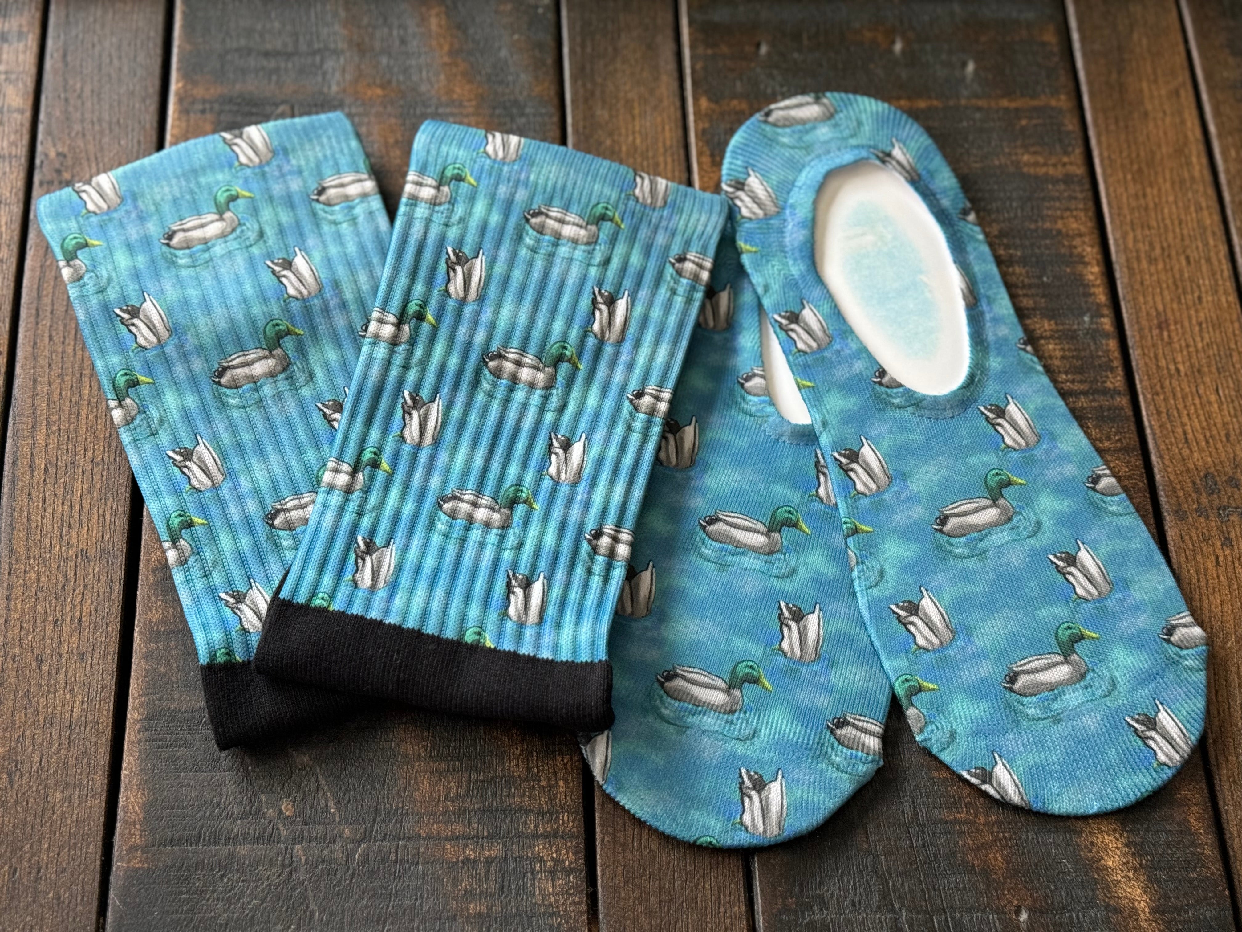 Mallard Duck His & Hers Socks