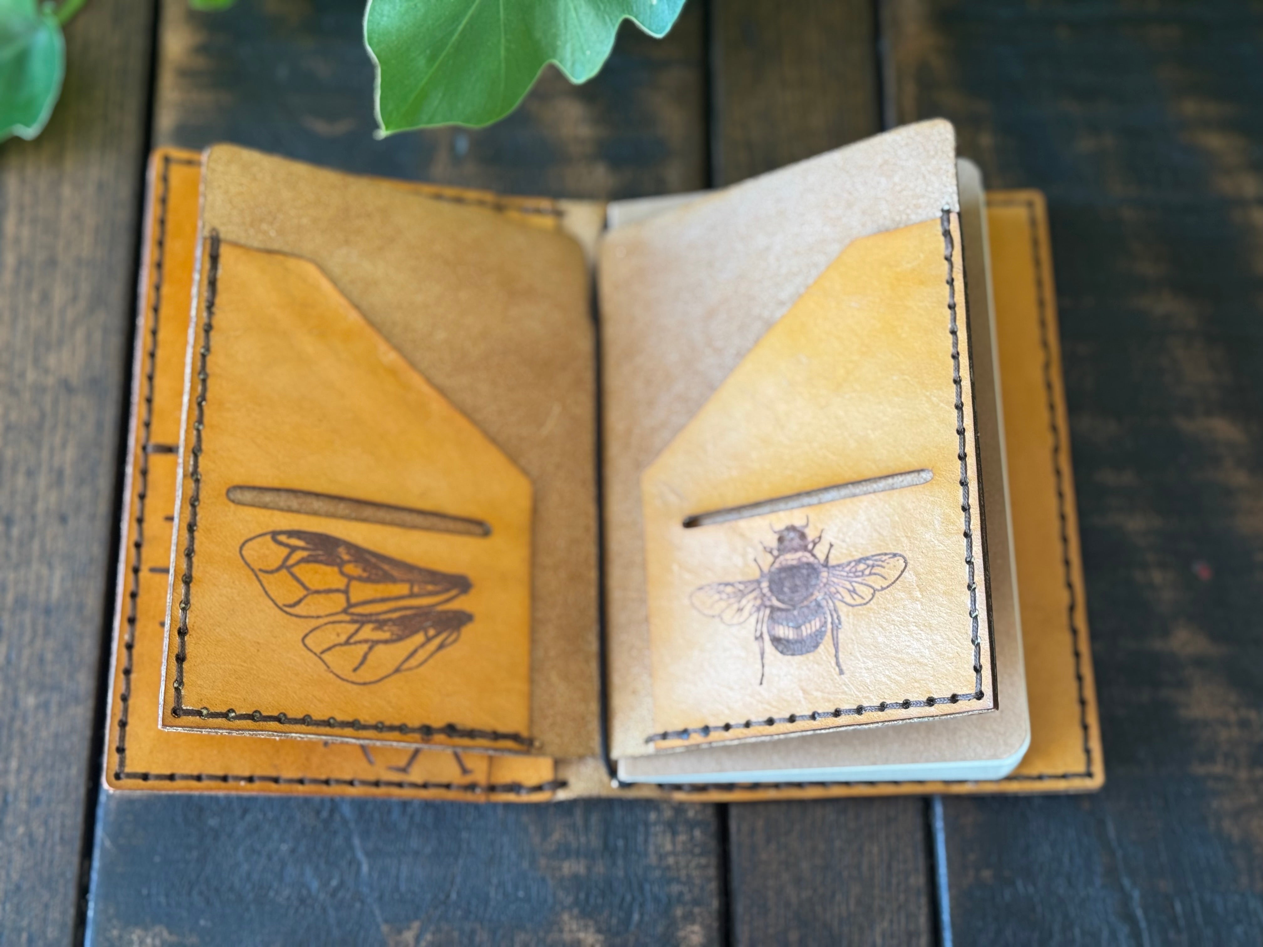 Bee Wallet/Passport/Journal Holder