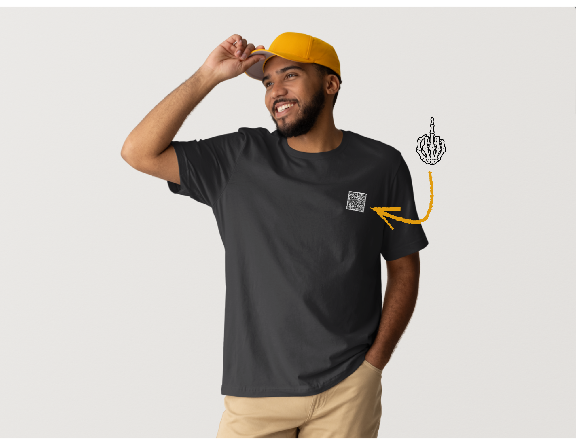 FUCK OFF (QR Code) - Shirt