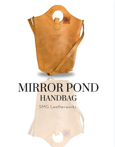 “Mirror Pond” Leather Handbag