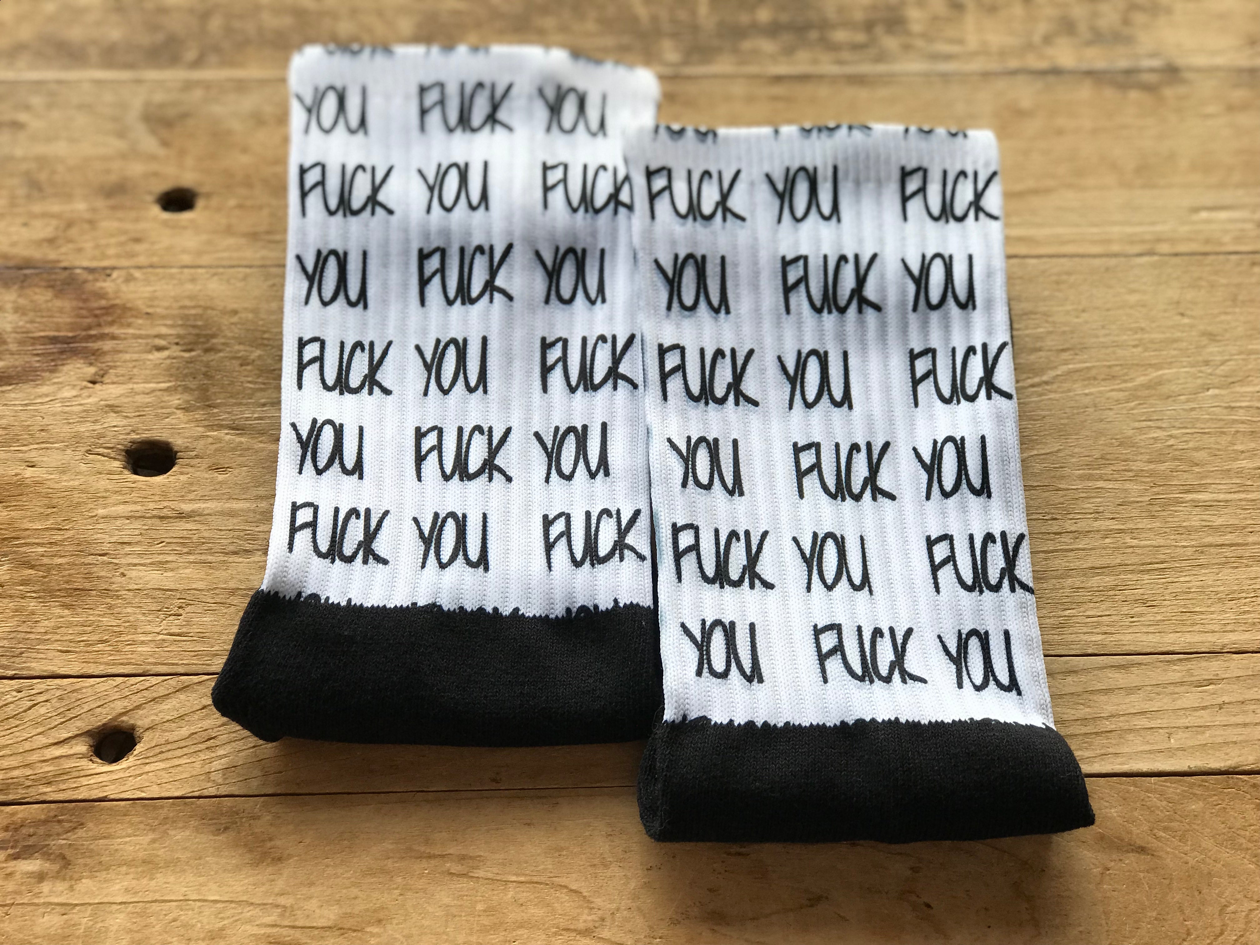 F*ck You His & Hers Socks