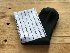 F*ck You Pin Dot Crew Socks