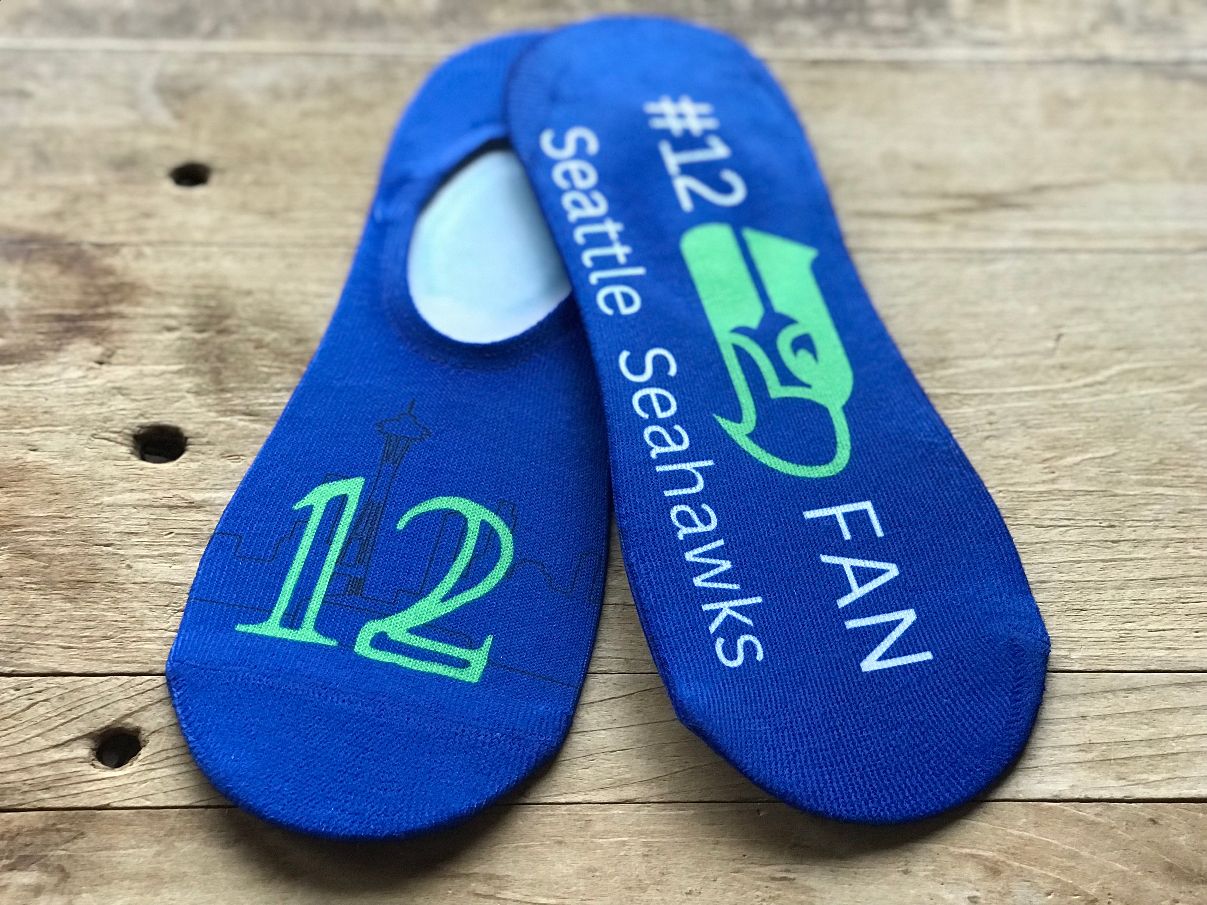 12 Fan No-Show Socks