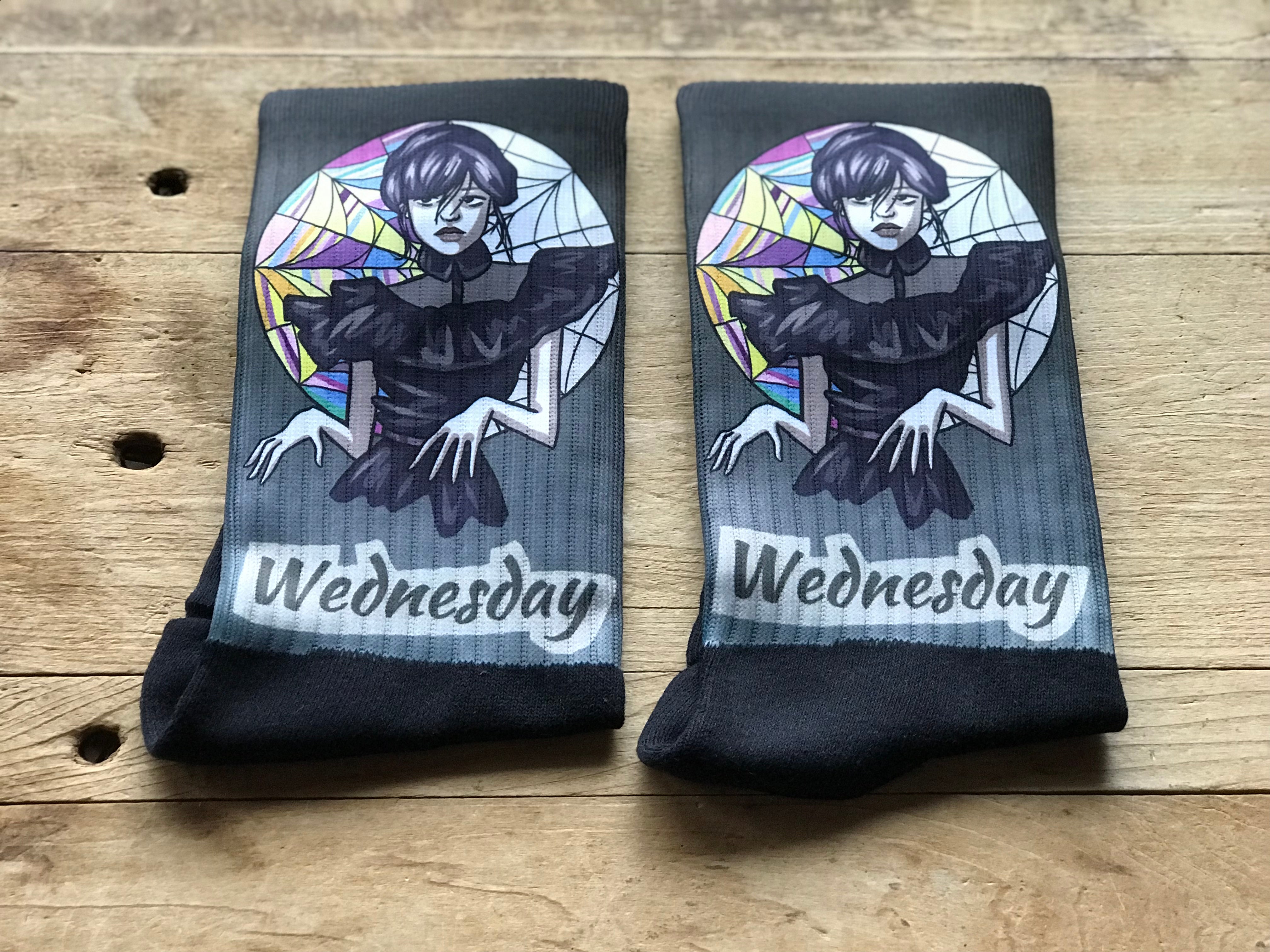 Wednesday Crew Socks