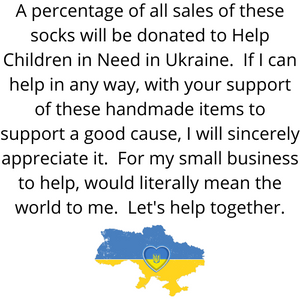 Support Ukraine Gnomes No-Show Socks