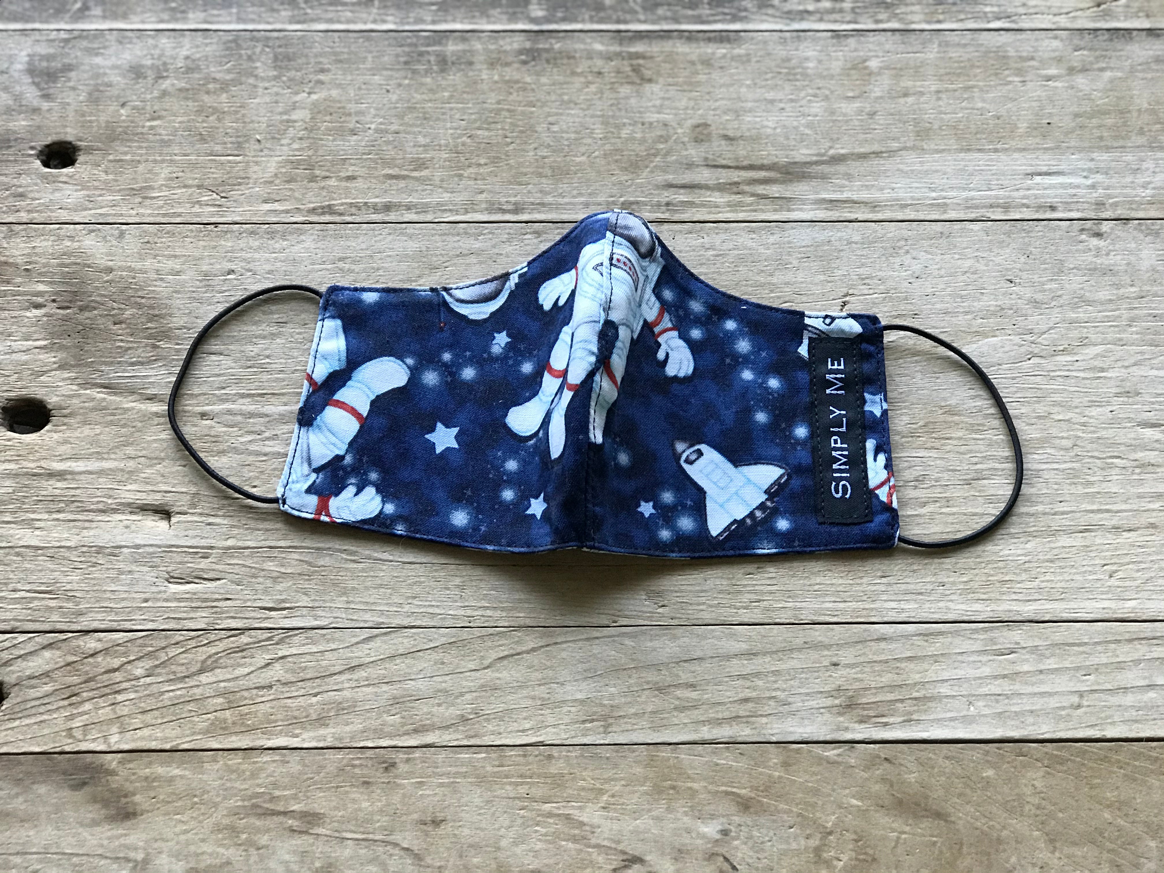 Kids Face Mask - Space Theme