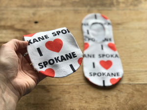 Spokane, WA - 509 - Spokompton - No-Show Socks
