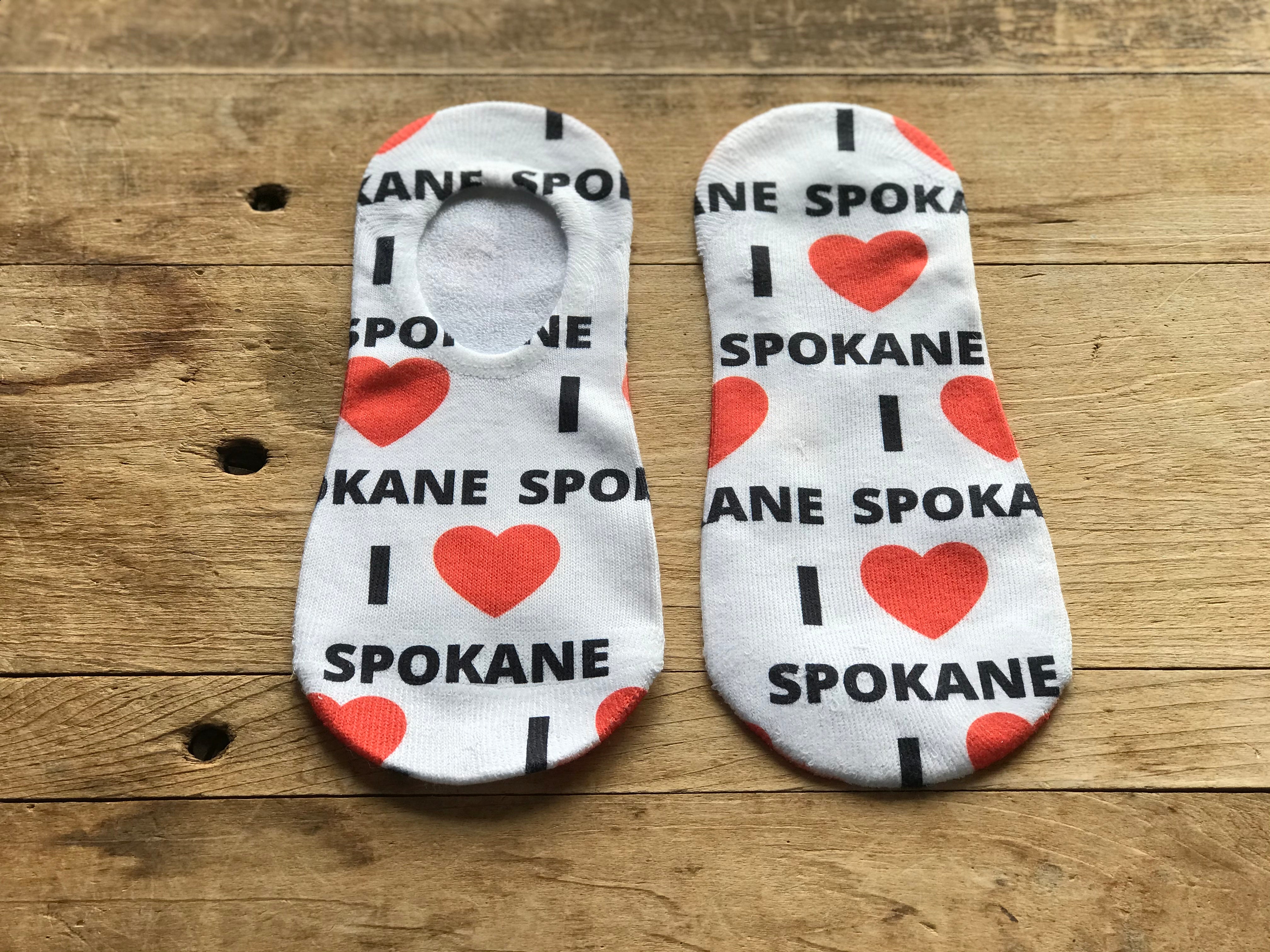 Spokane, WA - 509 - Spokompton - No-Show Socks