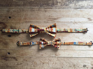 Father/Son Bow Tie Set ~ Gift Set ~ Oars, Boating