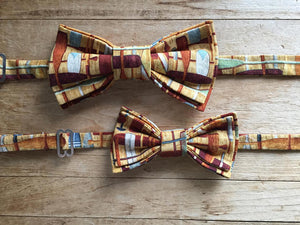 Father/Son Bow Tie Set ~ Gift Set ~ Oars, Boating