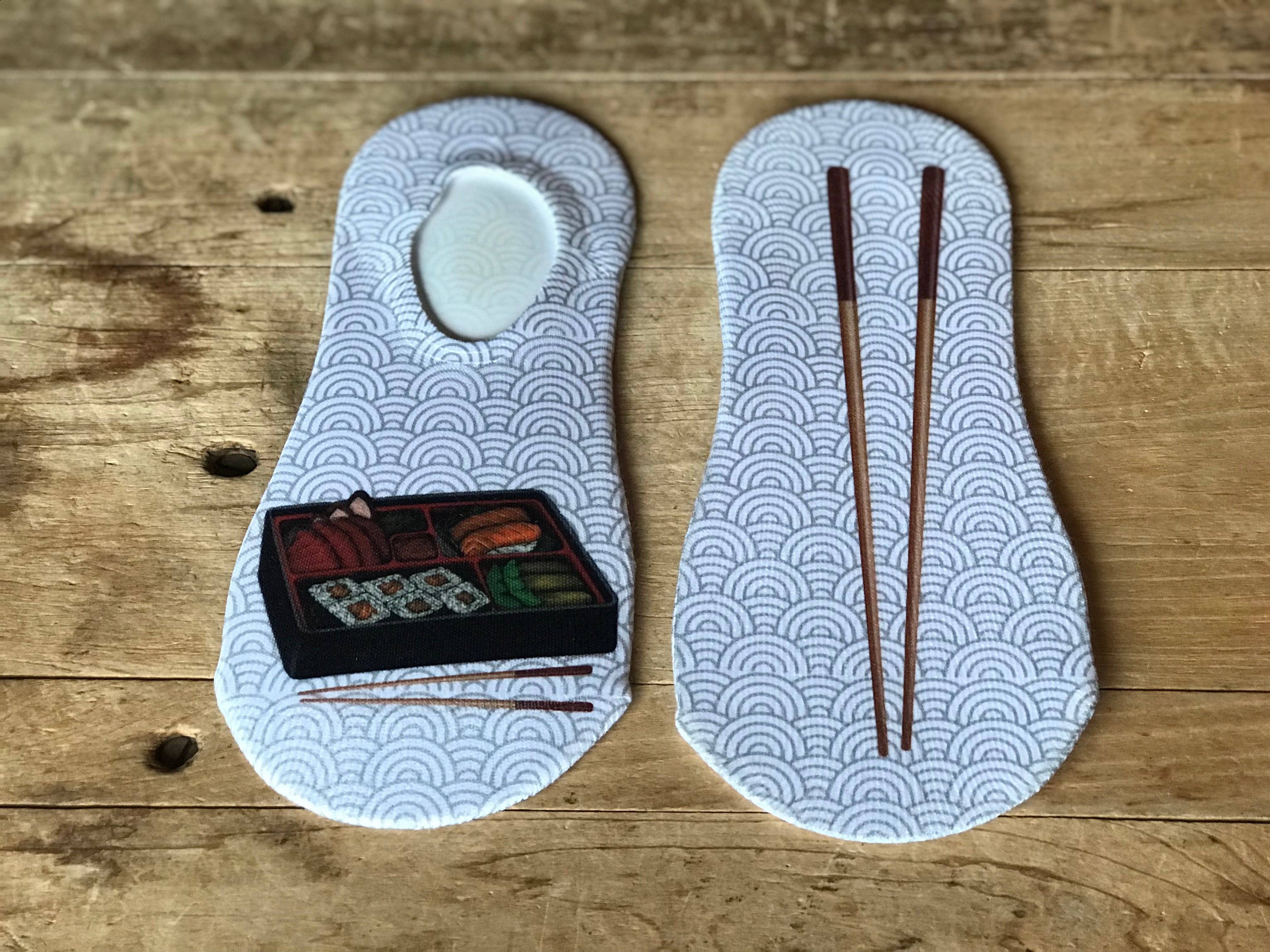 Bento Box No-Show Socks