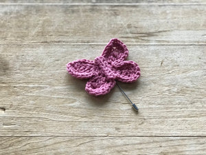 Valentine’s Day Pink Butterfly Lapel Pin