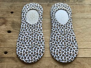 Cheetah Print No-Show Socks