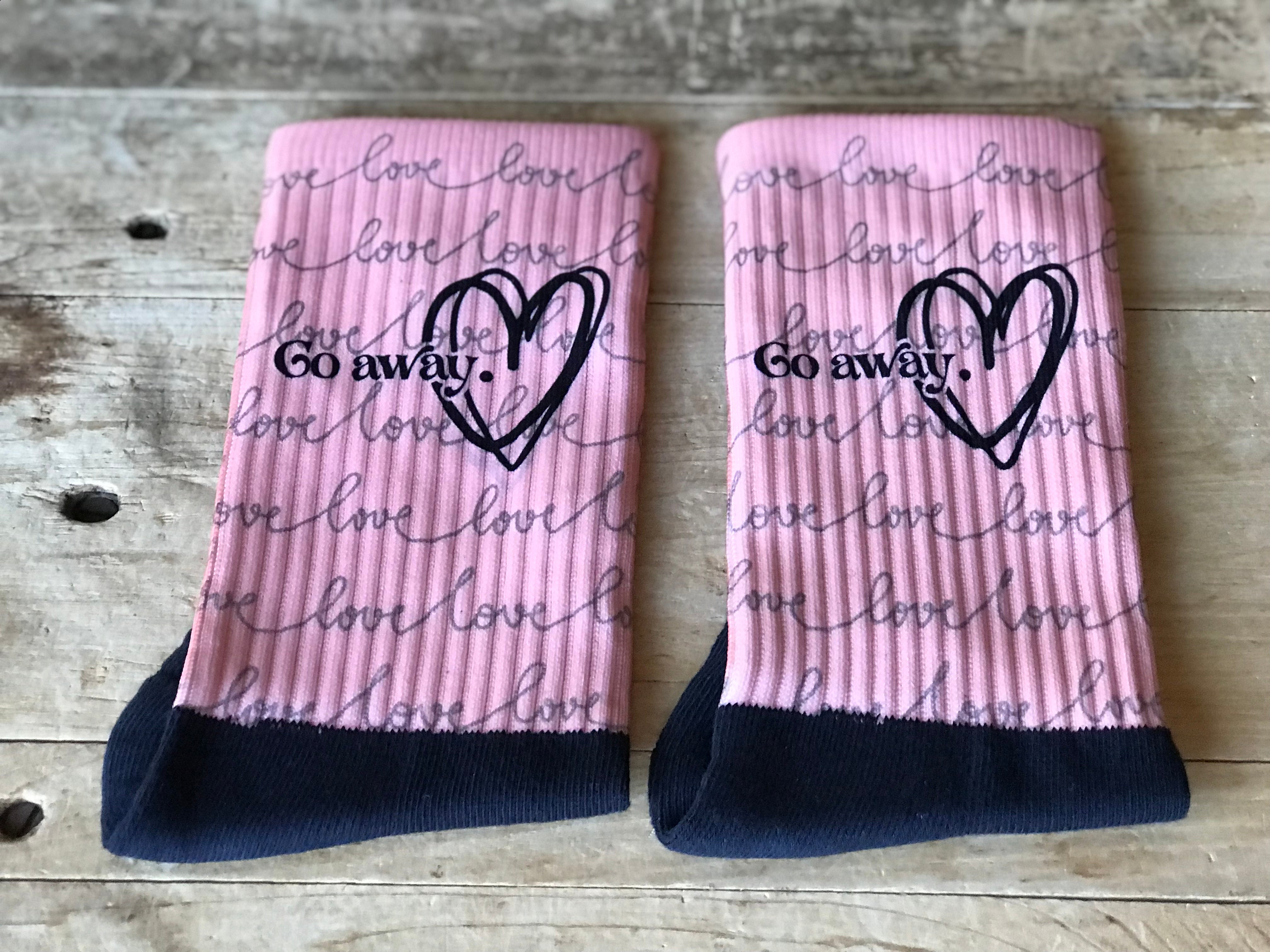 Anti Valentine Crew Socks