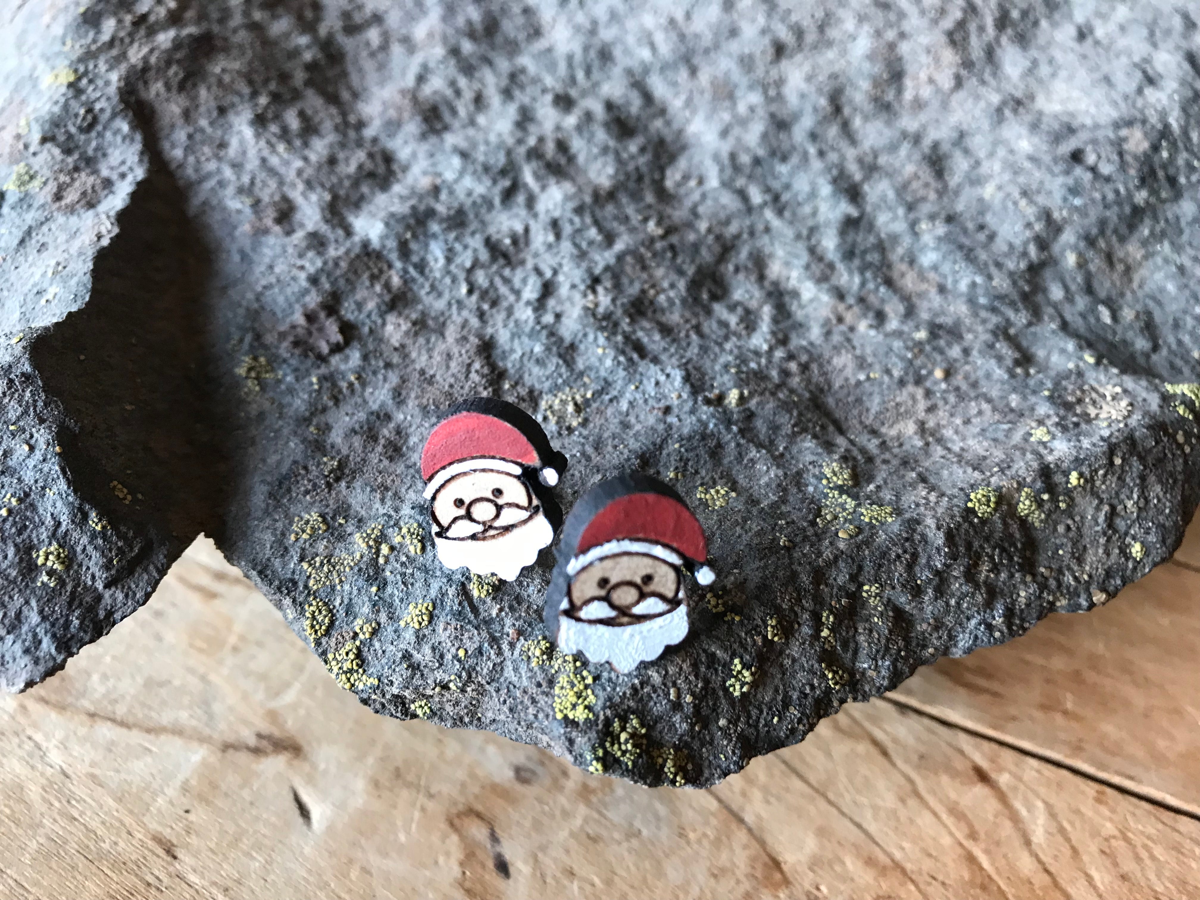 Santa Clause Stud Earrings