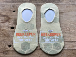 Beekeeper "It's Not for the Weak"  His & Hers Crew Socks