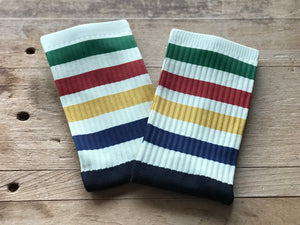 Hudson’s Bay Stripes Inspired Crew Socks