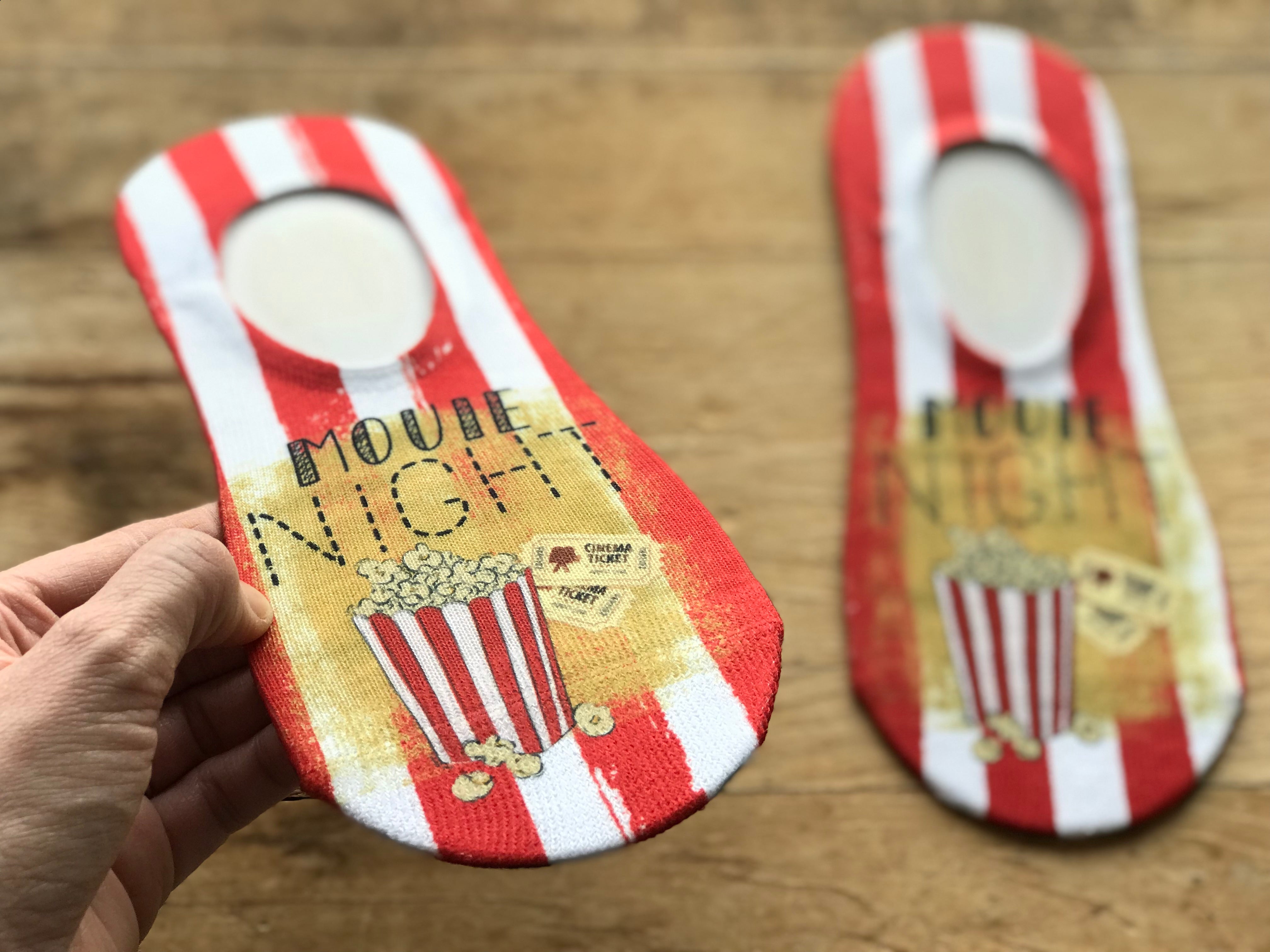 Movie Night His & Hers Socks