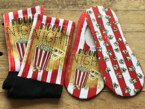 Movie Night His & Hers Socks