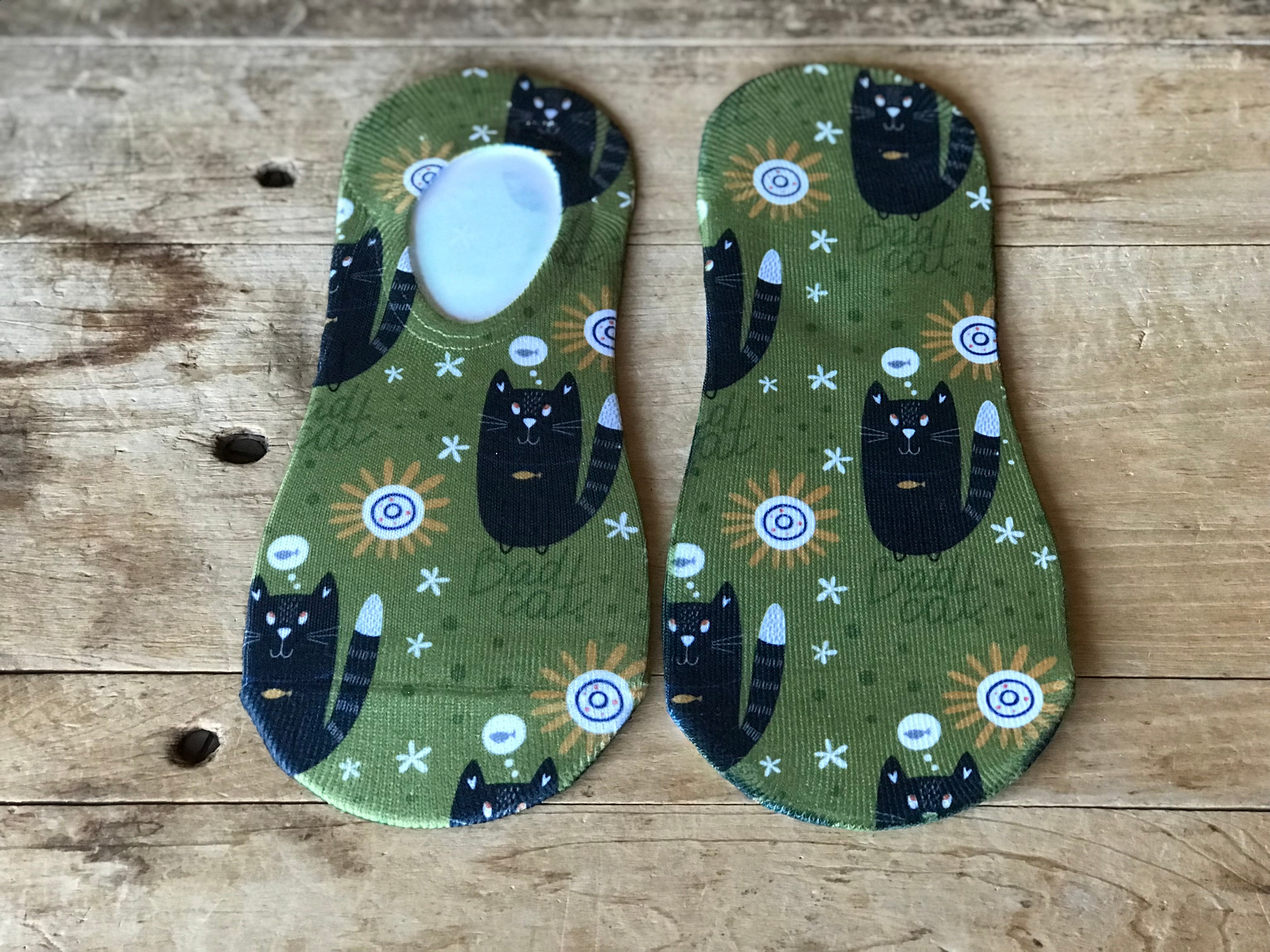 Bad Cat His & Hers Socks