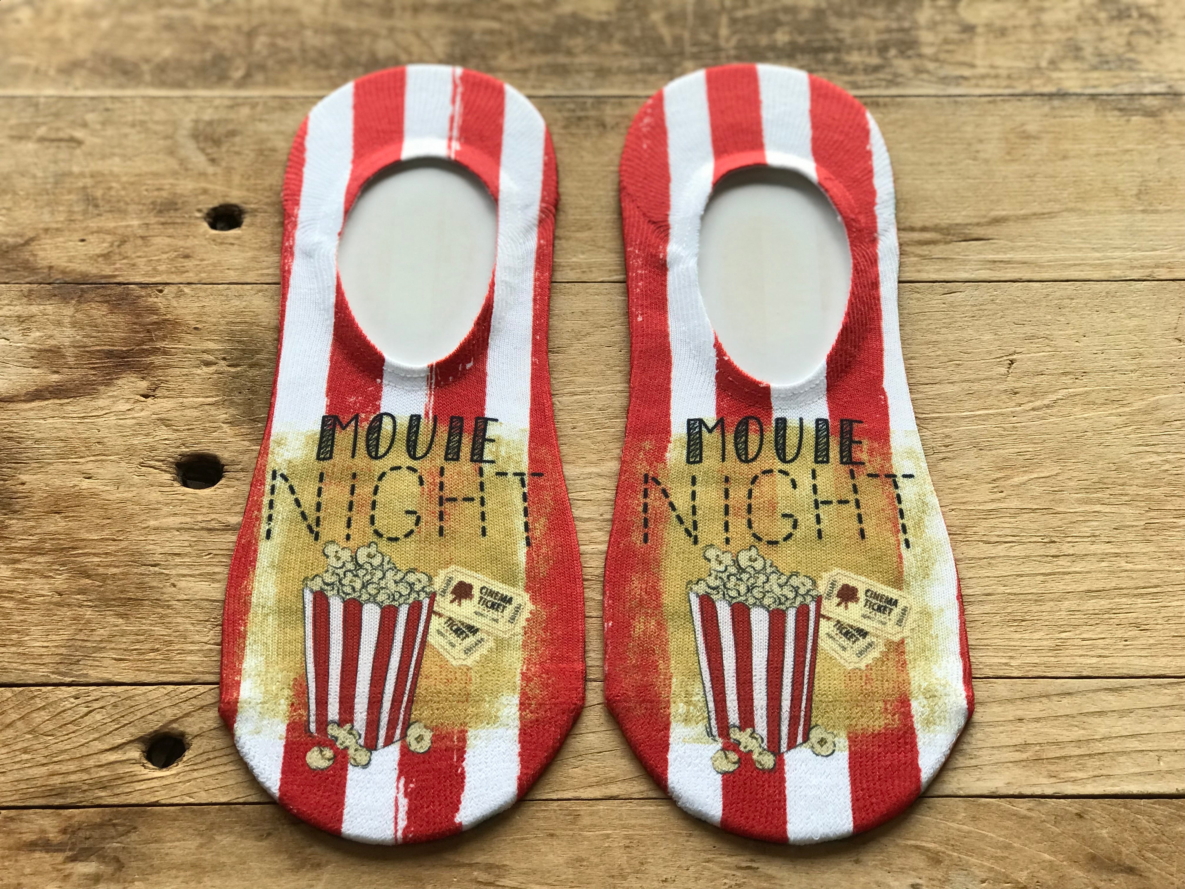 Movie Night His & Hers Socks