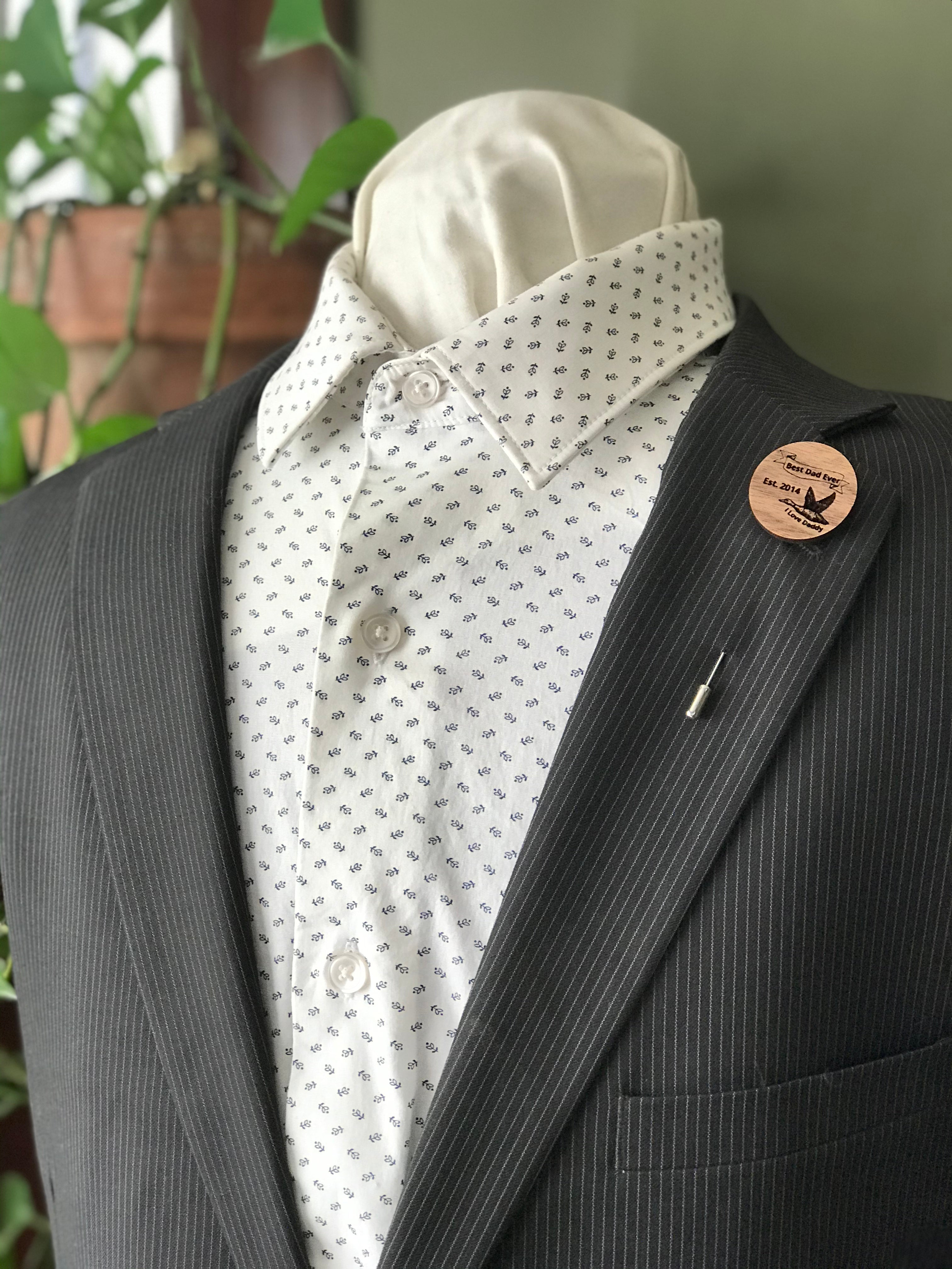 Father’s Day Custom Cufflinks and Lapel Pin